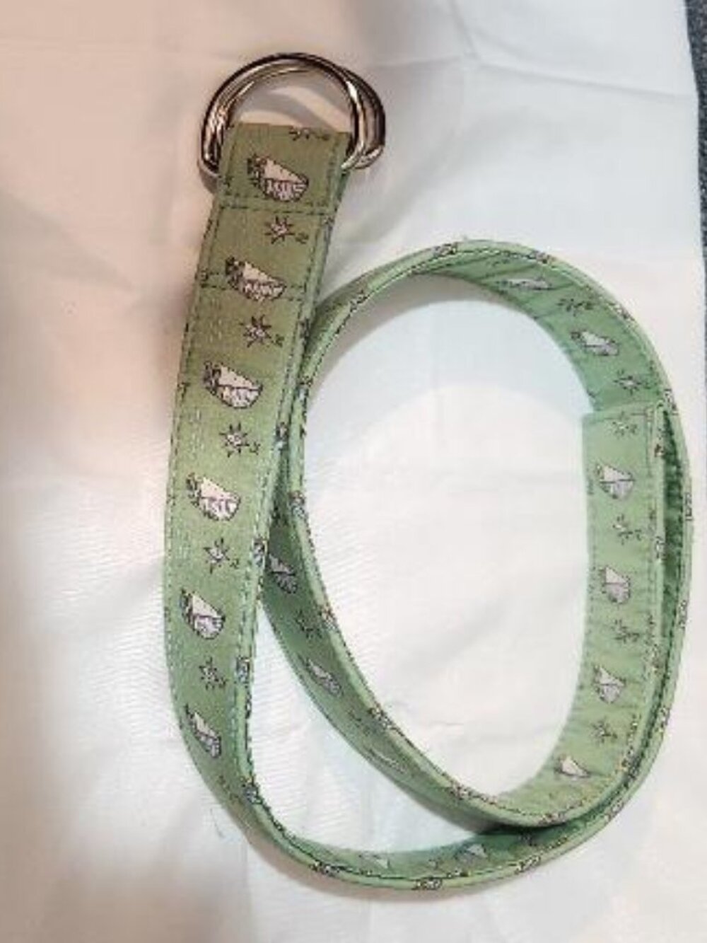Vineyard Vines Women's Green D-ring Belt Small